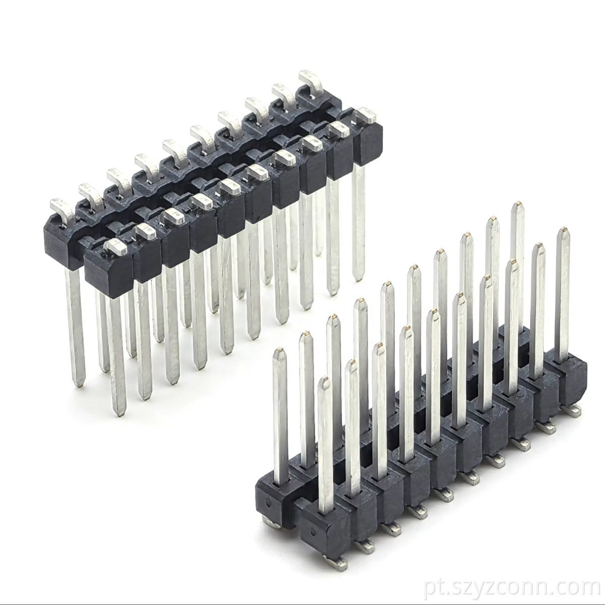 Fileira dupla SMT LCP H4.2mm 2*10P do conector do encabeçamento do Pin do passo de 3.5mm 3.5mm Pitch Pin Header Connector Dual Row SMT LCP H4.2mm 2*10P